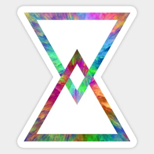 Triangles Sticker